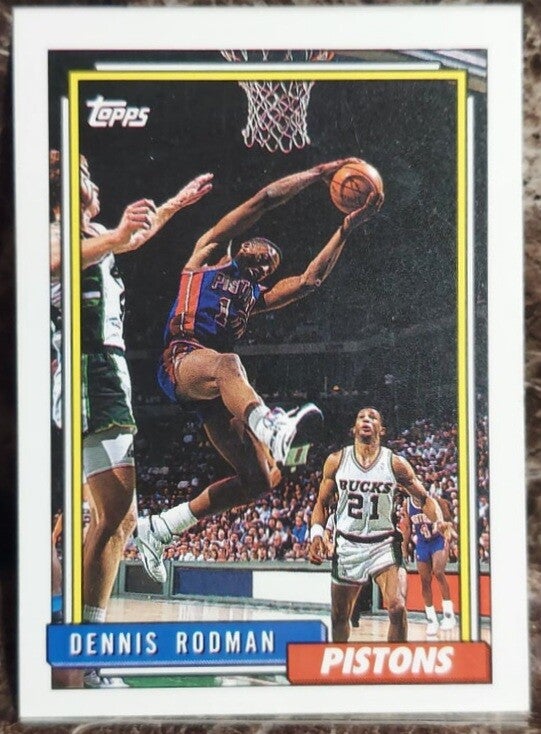 DENNIS RODMAN 1992-93 TOPPS #137 (B6)