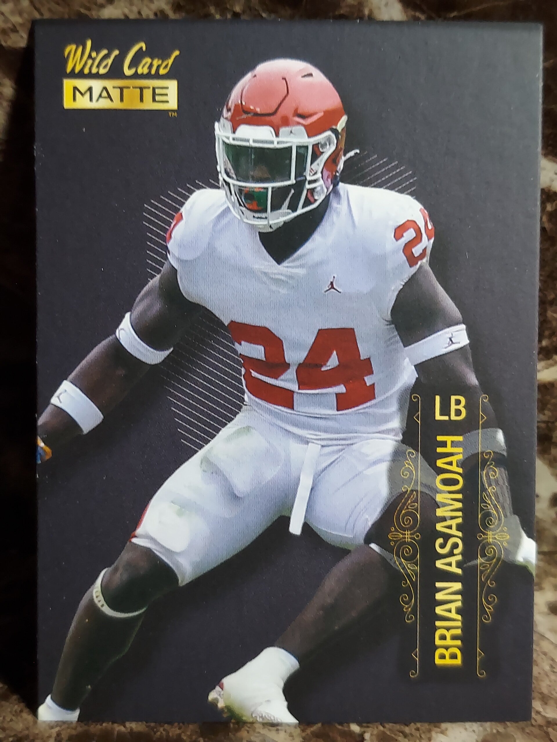 Brian Asamoah 2022 Wild Card Matte【RC】#MB 7