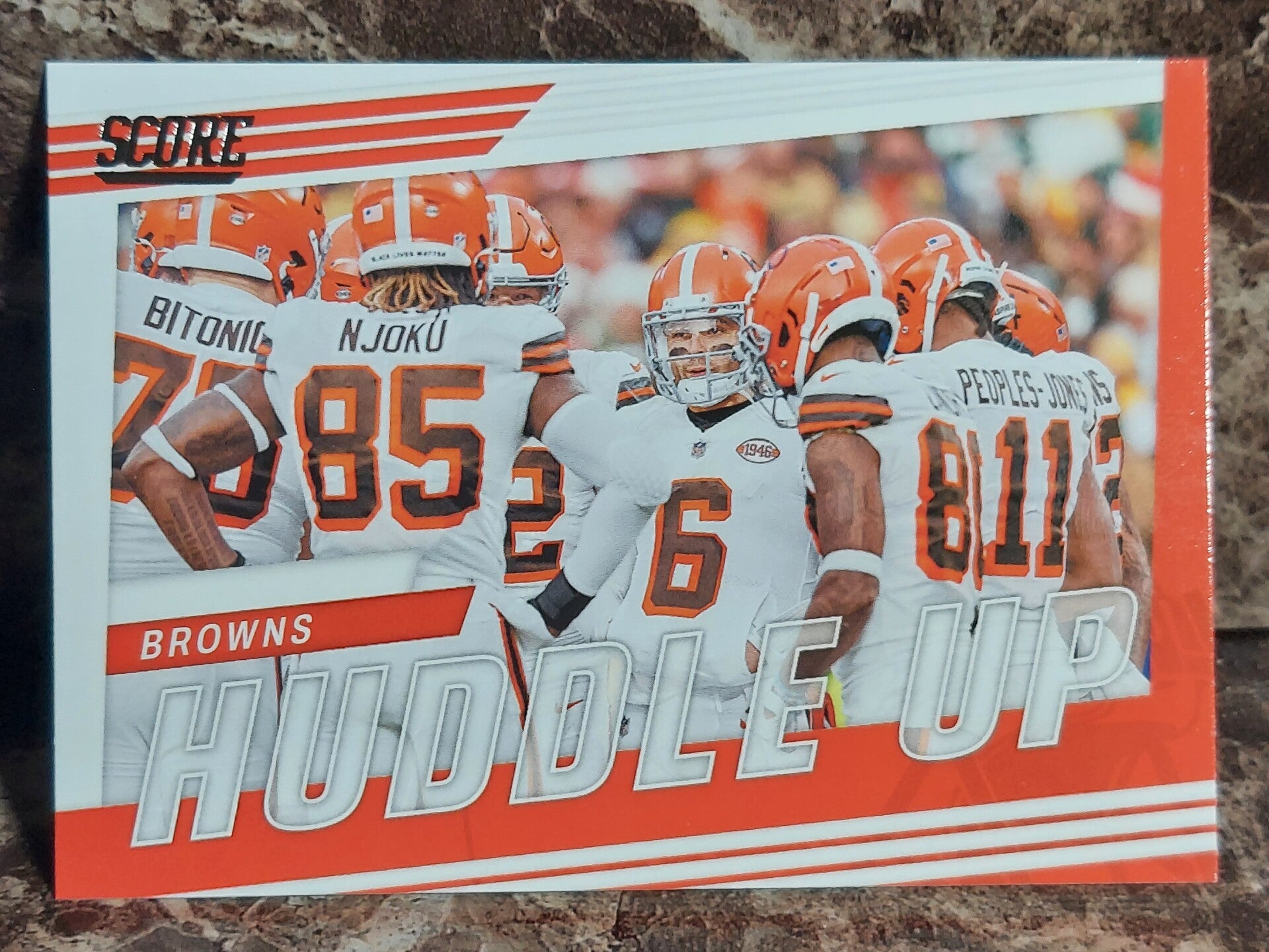 CLEVELAND BROWNS 2022 Score # HU-CLE