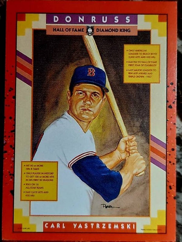 Carl Yastrzemski 1990 Donruss # 558