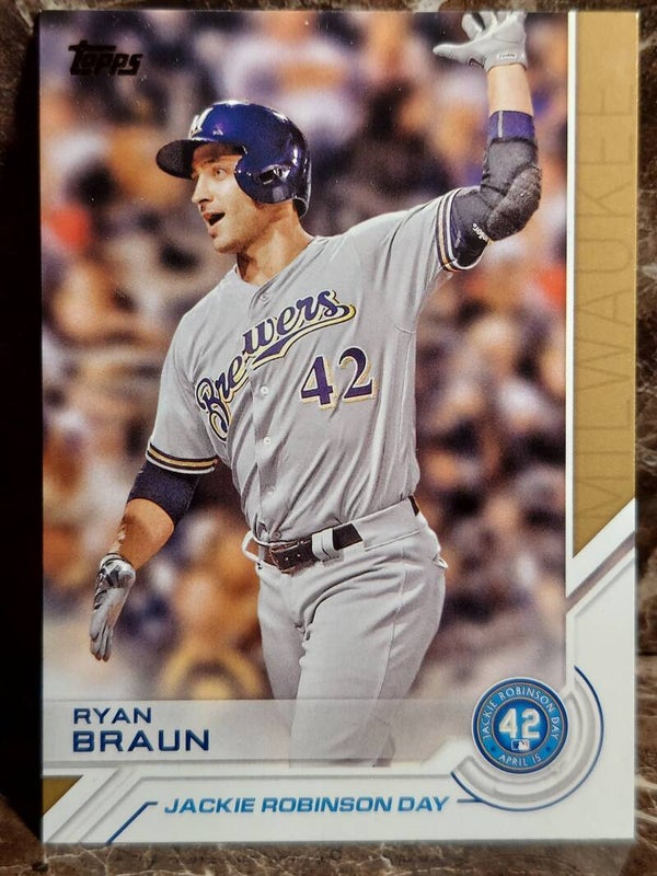 Ryan Braun 2017 Topps Jackie Robinson Day #JRD-24