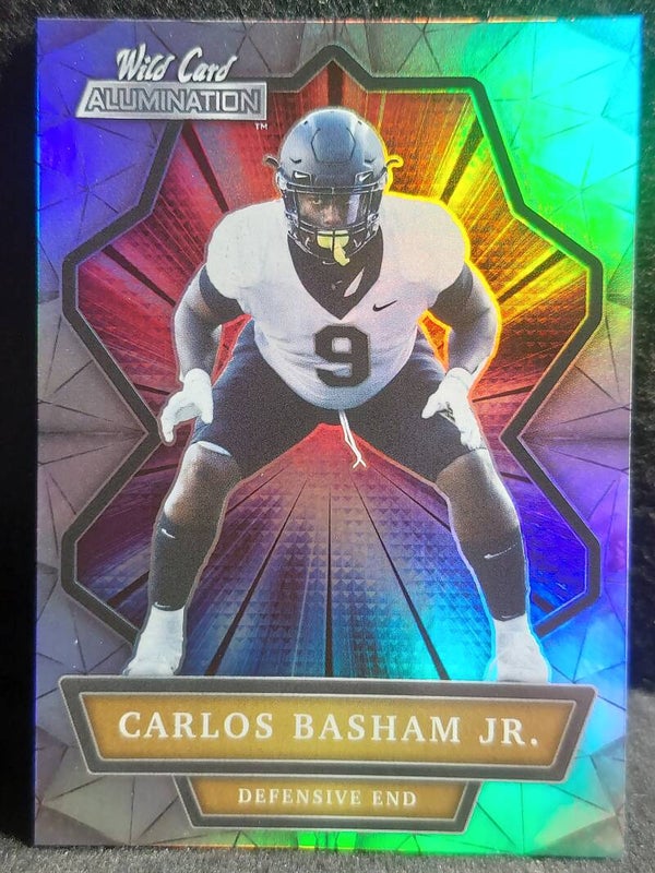 CARLOS BASHAM JR.【RC】2021 Wild Card Alumination #ABC-44