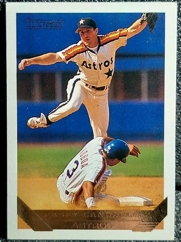 Casey Candaele 1993 Topps #584  GOLD PARALLEL