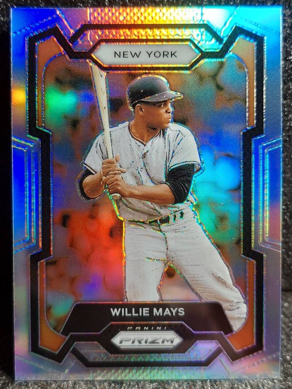 Willie Mays #10 2024 Panini Prizm Silver Prizm New York Giants