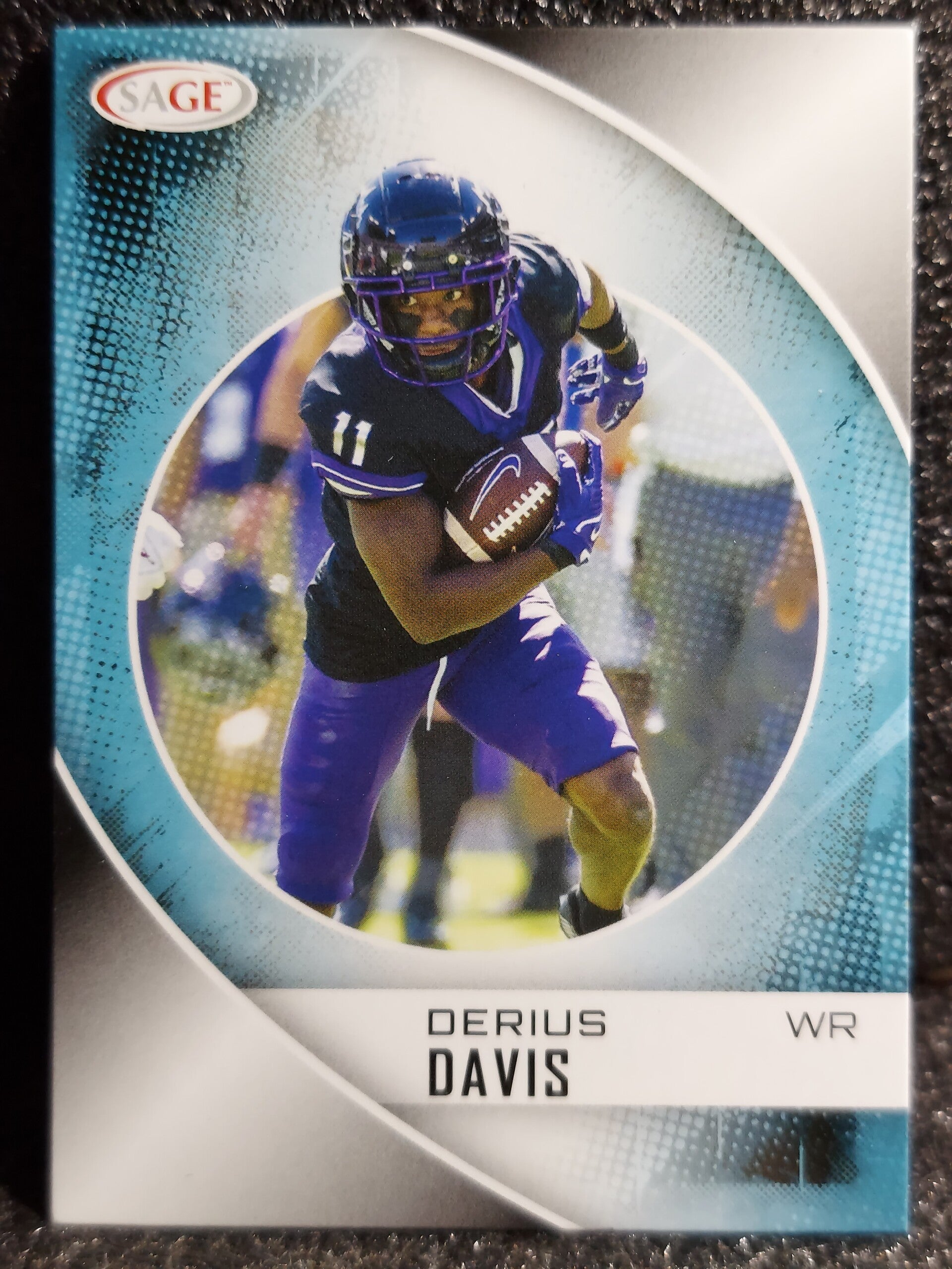 Derius Davis【RC】2023 SAGE HIT #110 TCU Horned Frogs Football
