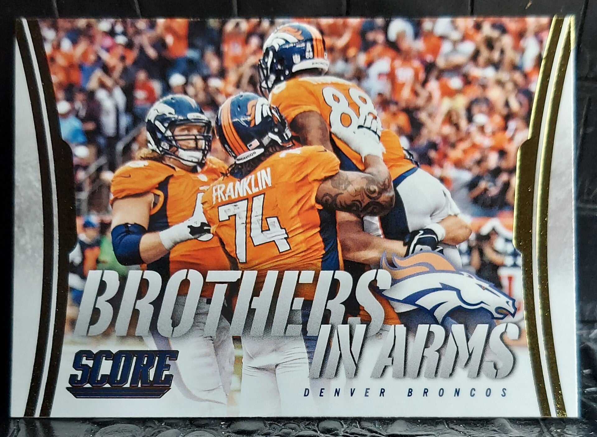 Brothers In Arms 2014 Score Denver Broncos #BA-19 Football