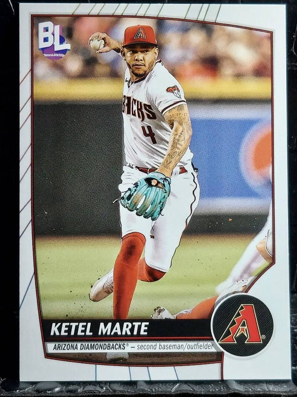 Ketel Marte 2023 Topps Big League Baseball Card #38 Arizona Diamondbacks
