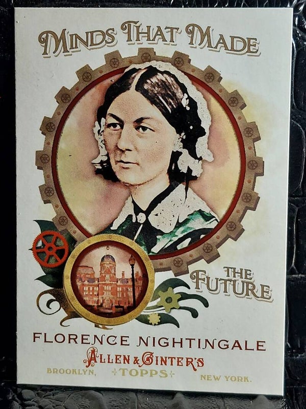 Florence Nightingale 2011 Topps Allen & Ginter's Minds that Made the Future