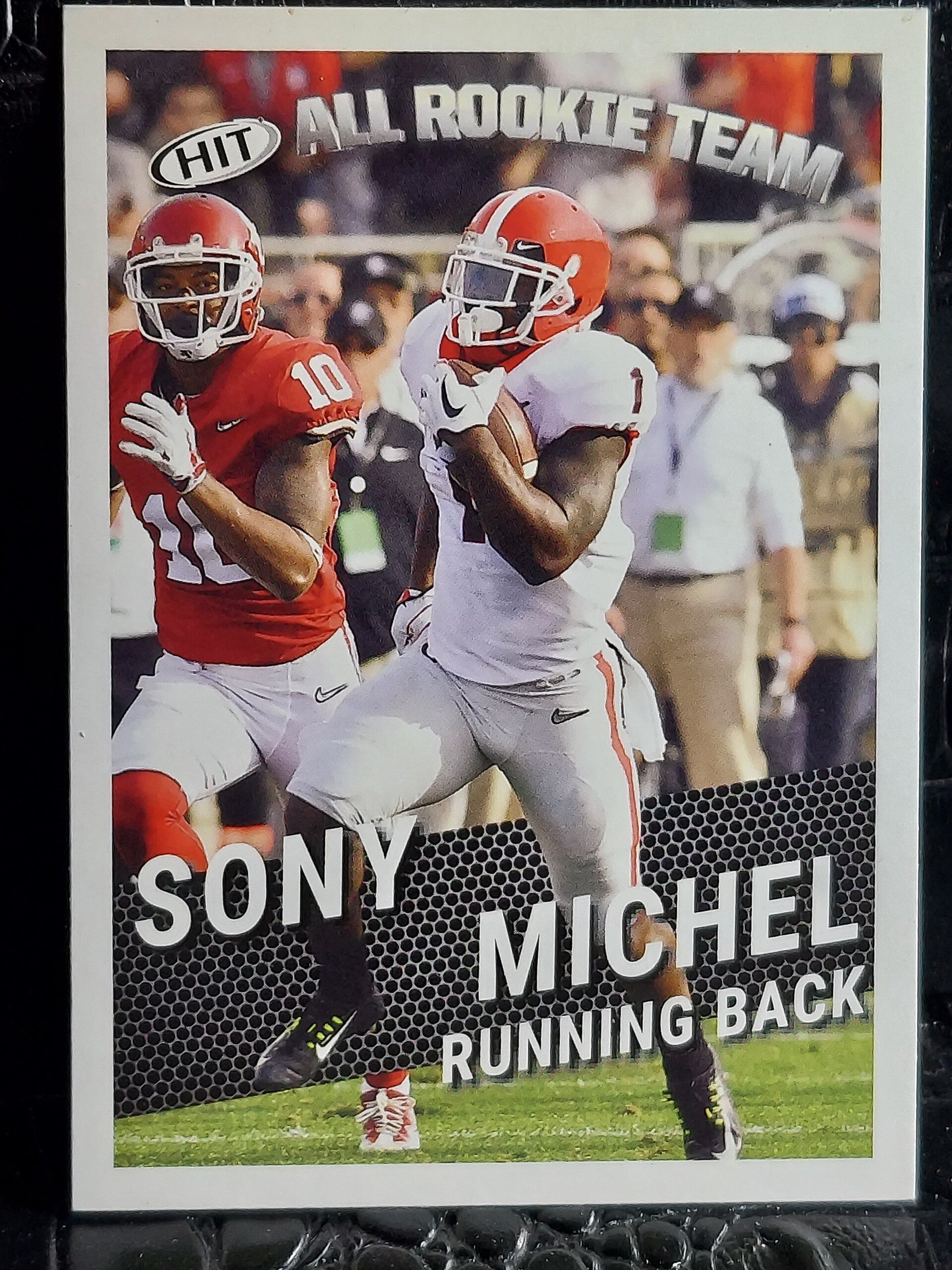 Sony Michel【RC】2018 Sage Hit All Rookie Team Card # 127 Patriots Football NFL