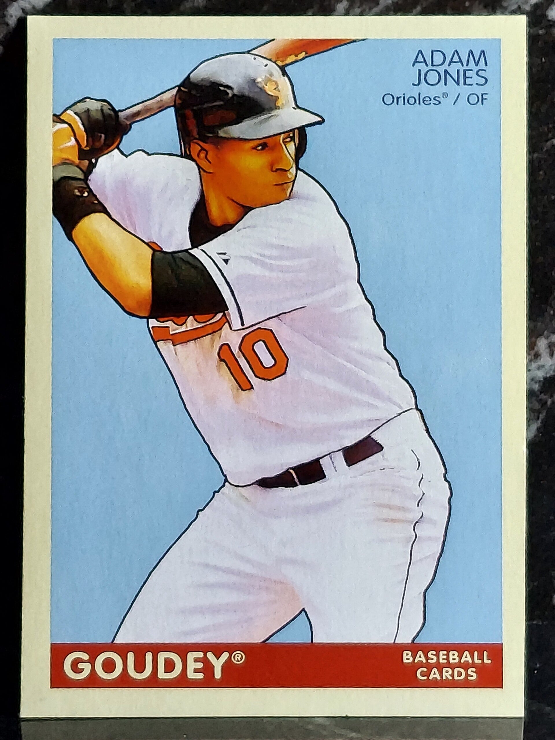 Adam Jones Baltimore Orioles Goudey Baseball Card Season 2009 Card 15