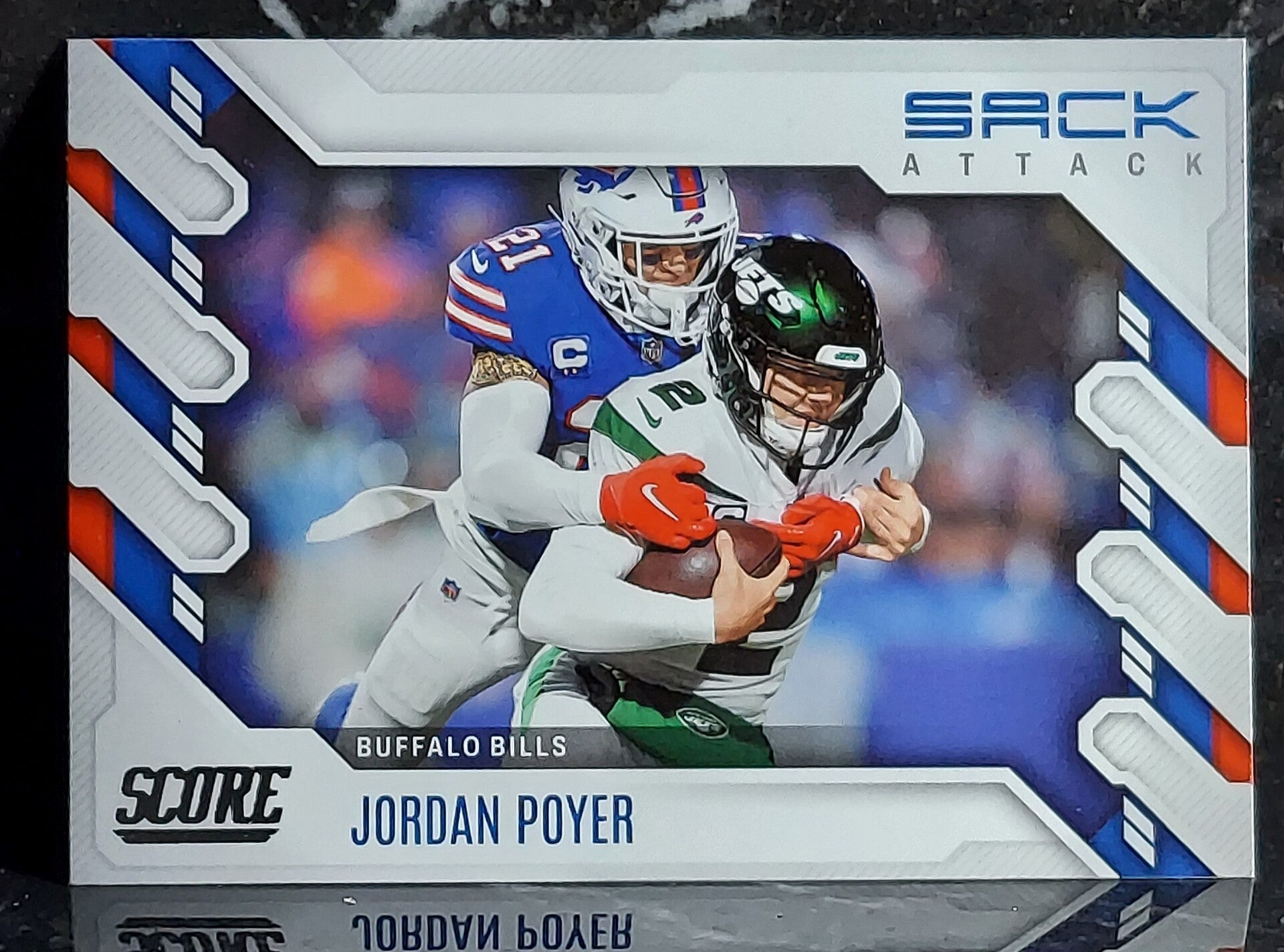 Jordan Poyer 2022 Score #SA-JP Sack Attack Buffalo Bills