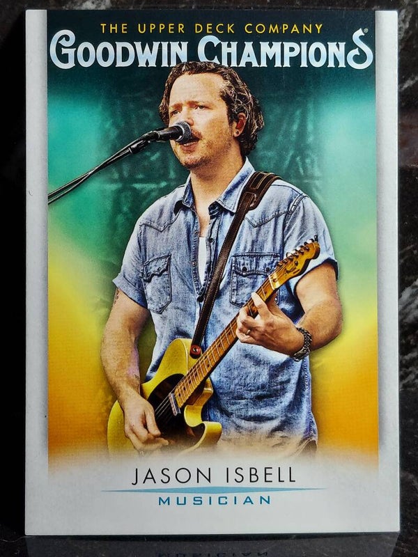 Jason Isbell #18 2021 Upper Deck Goodwin Champions