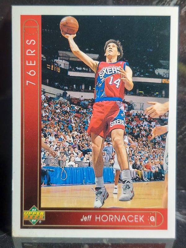 Jeff Hornacek 1993-94 Upper Deck #19 Philadelphia 76ers Basketball Card