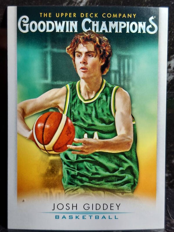 Josh Giddey【RC】2021 Upper Deck Goodwin Champions Basketball Rookie Card #26 NBA