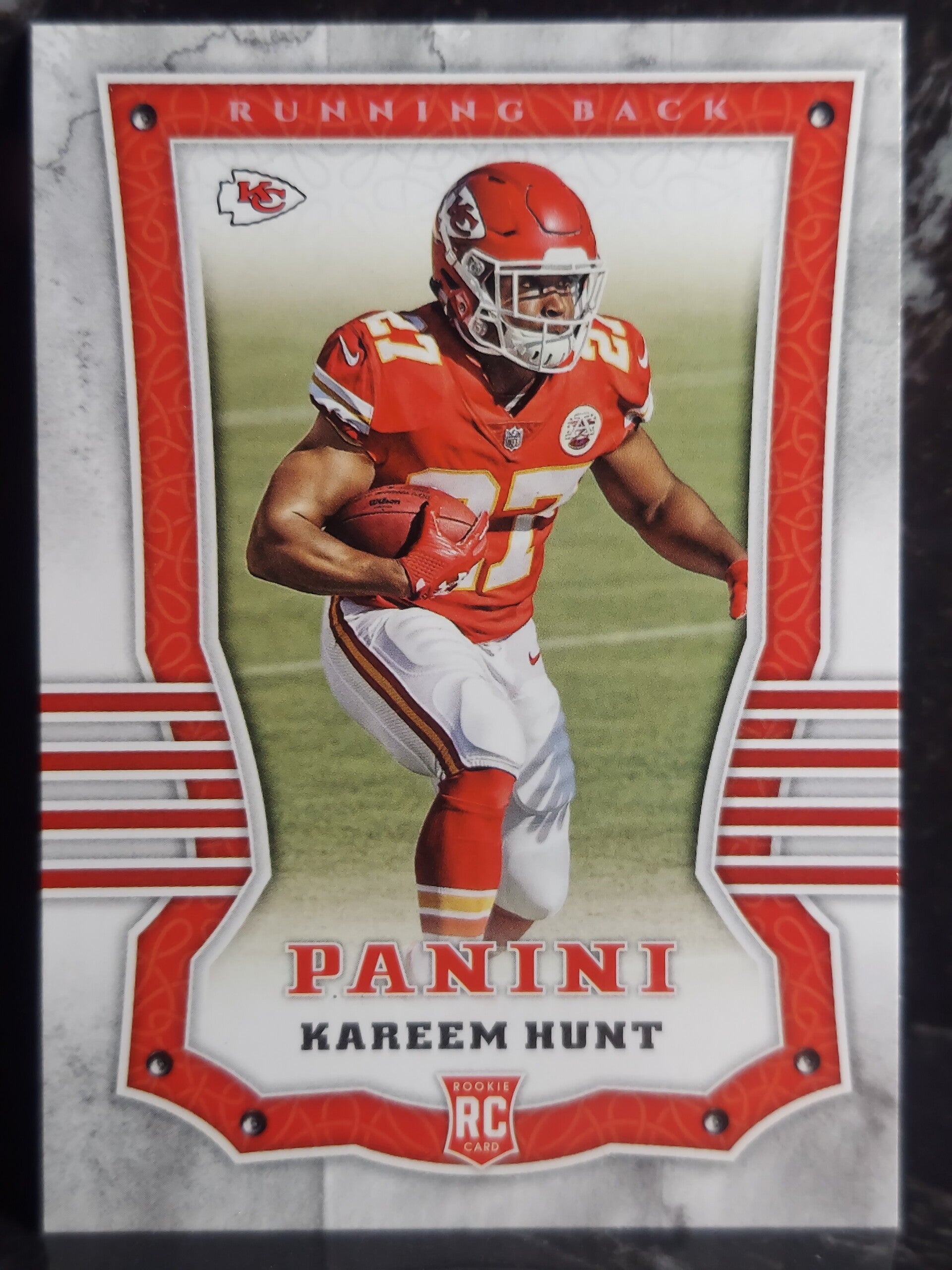 Kareem Hunt【RC】2017 Panini #119 Chiefs Browns
