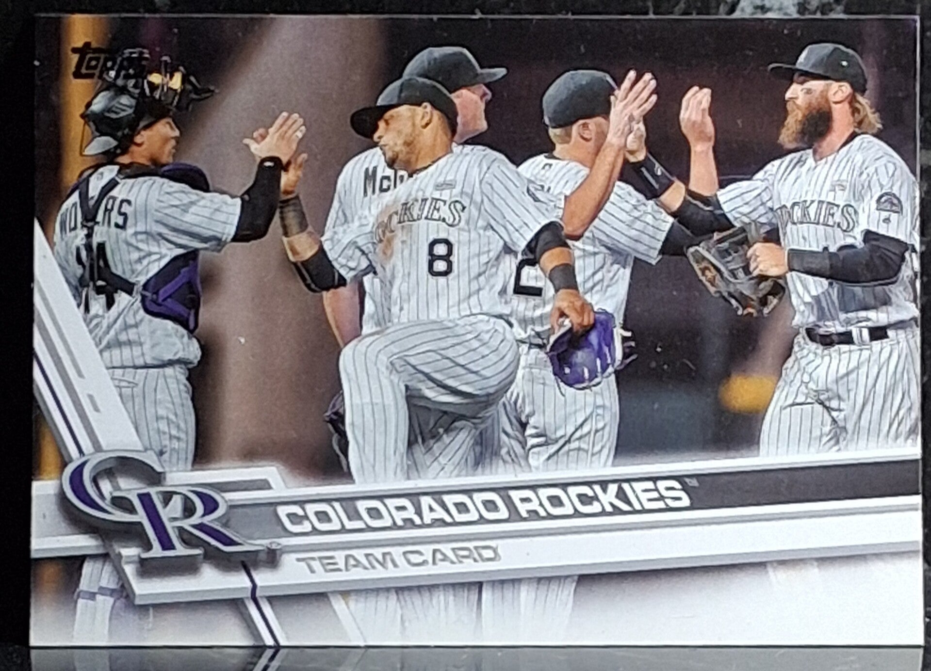 Colorado Rockies #583 2017 Topps Colorado Rockies