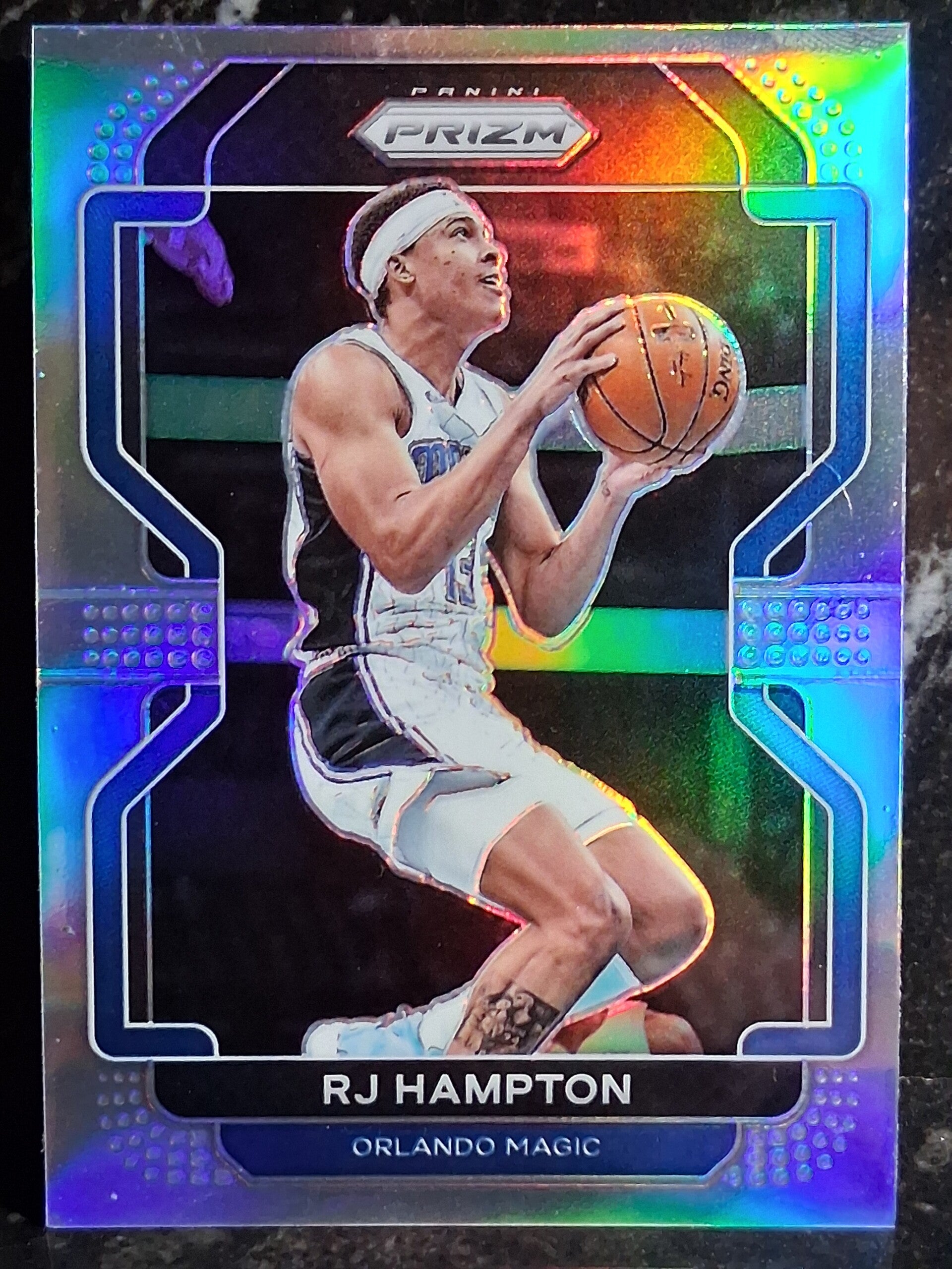 RJ Hampton 2021-22 Silver Prizm