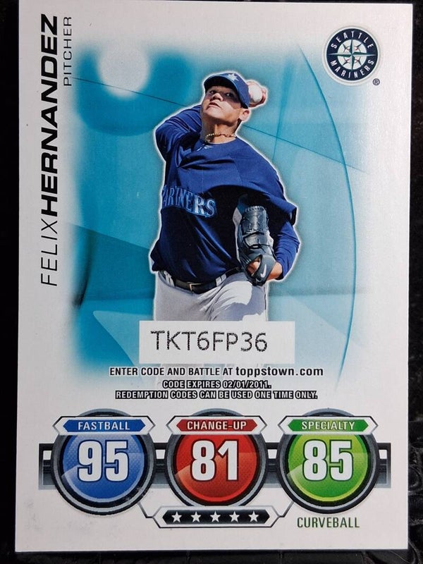 Felix Hernandez 2010 Topps