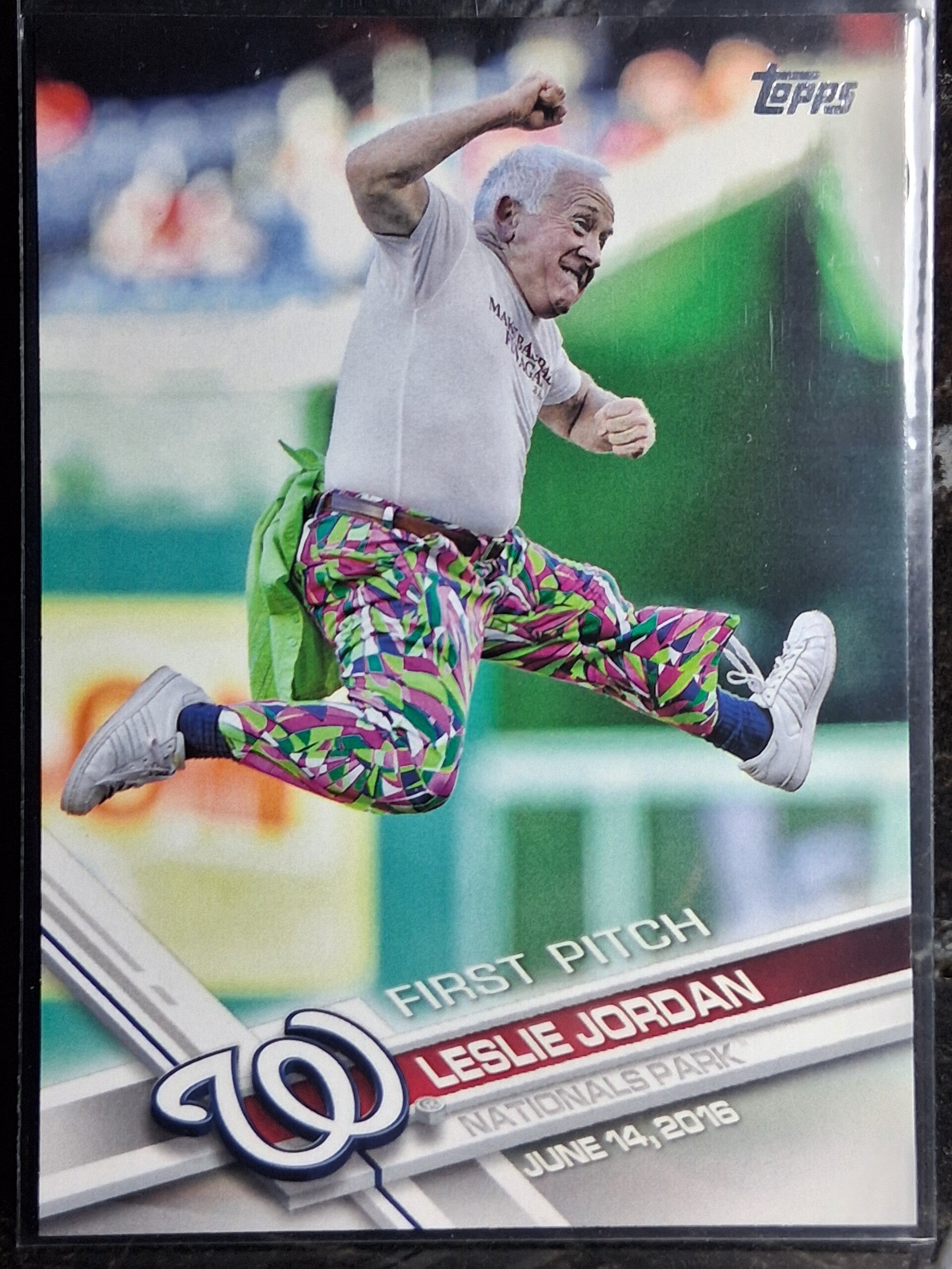 Leslie Jordan 2017 Topps