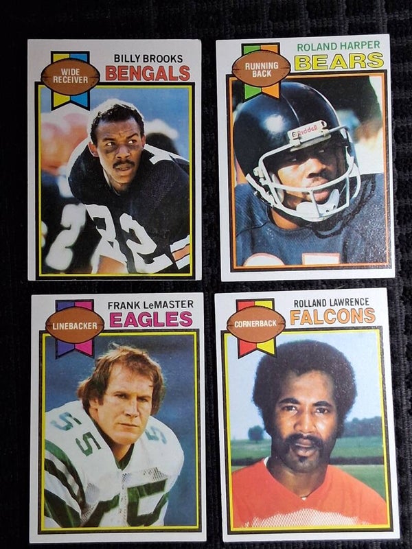 Four 1979 Topps Football Cards Lot