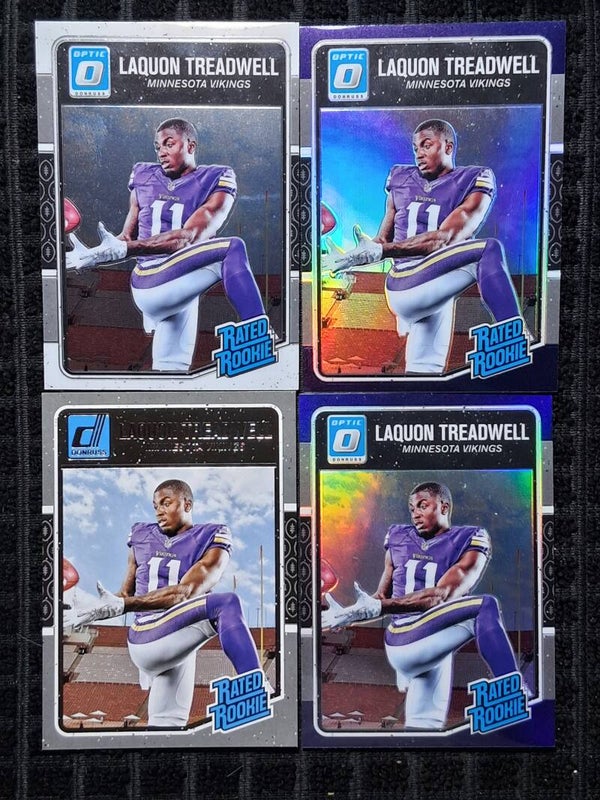 Laquon Treadwell Four Rookies Lot