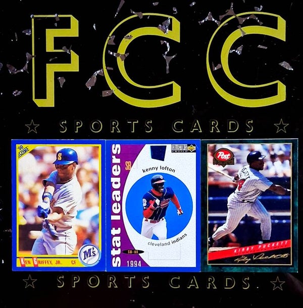 Three K Baseball Cards