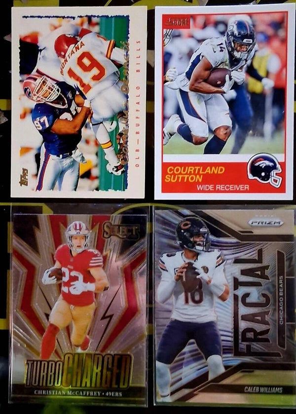 Football C's Four Cards