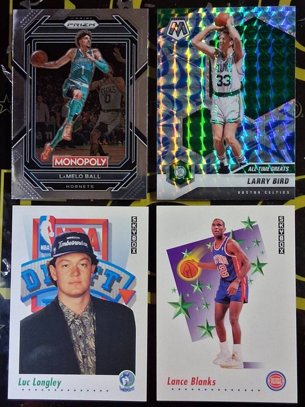 Basketball L's Four Cards