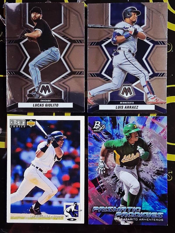 Baseball L's Four Cards