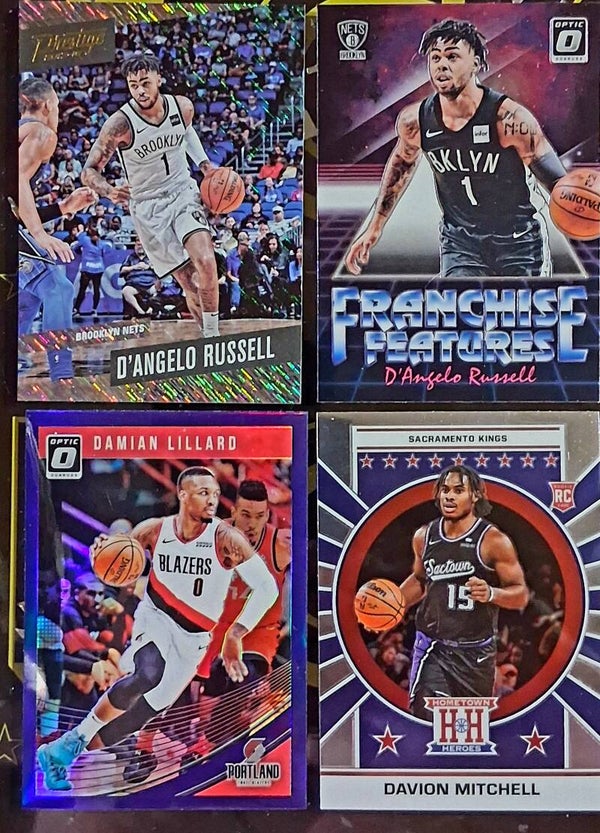 Basketball D's Four Cards