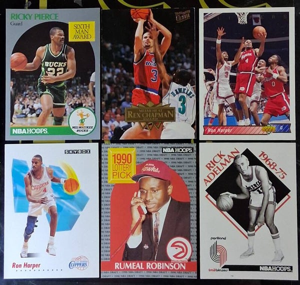 Basketball Six R Cards