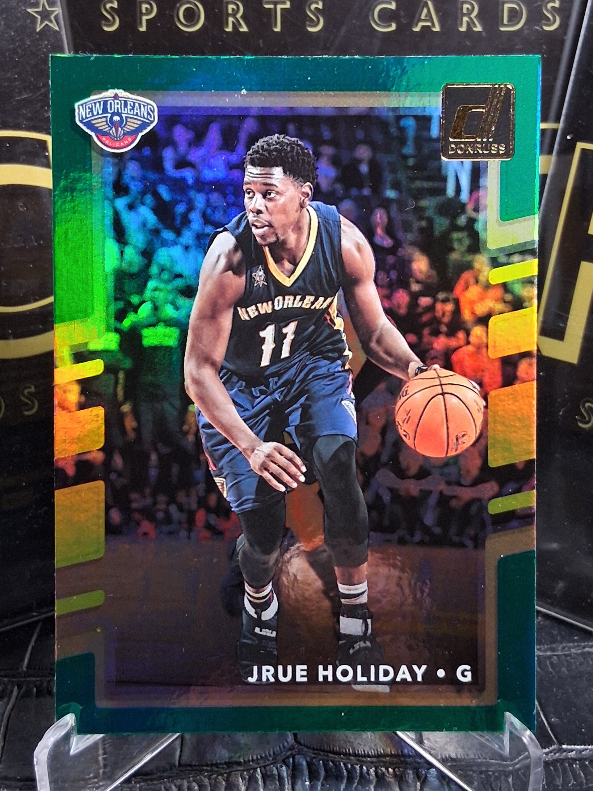 Jrue Holiday 2017-18 Donruss Green Foil #93