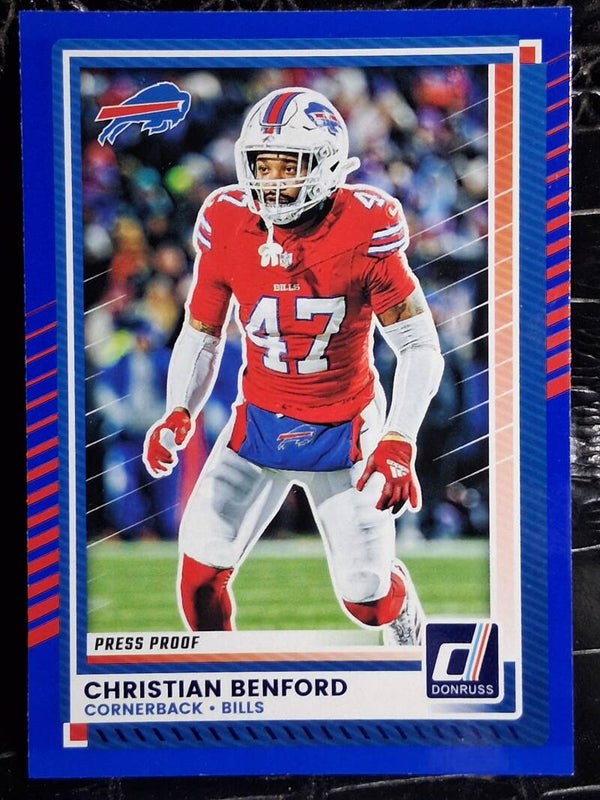 Christian Benford 2025 Panini Donruss