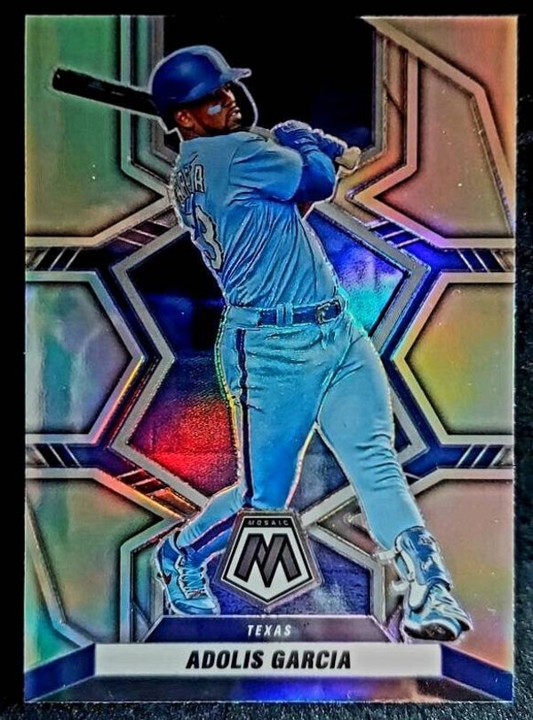 Adolis Garcia Mosaic Silver Prizm #134