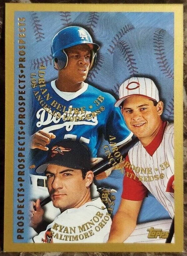 ADRIAN BELTRE ROOKIE 1998 Topps Prospects
