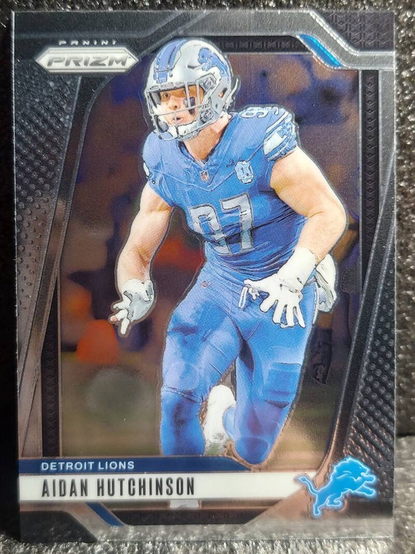 Aidan Hutchinson 2024 Panini Prizm Football Base Detroit Lions #97