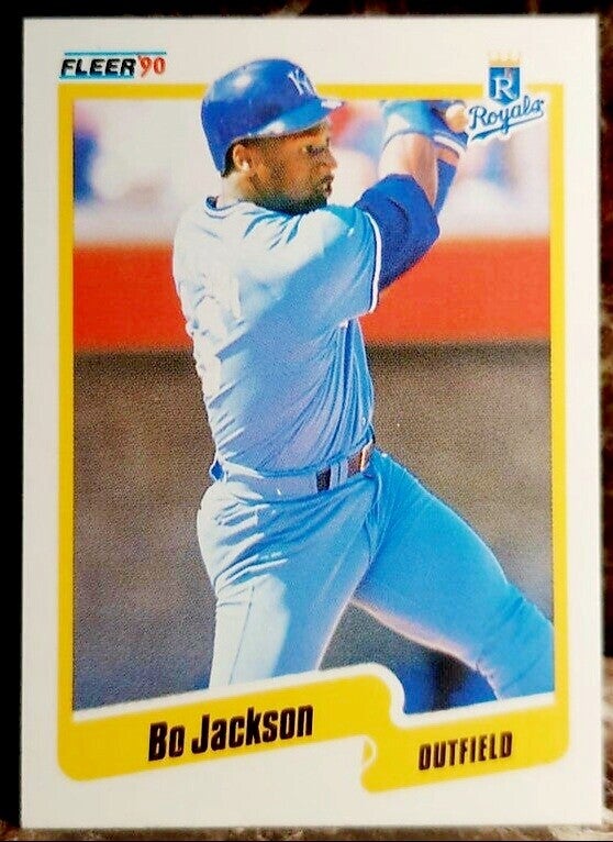 Bo Jackson 1990 Fleer #110