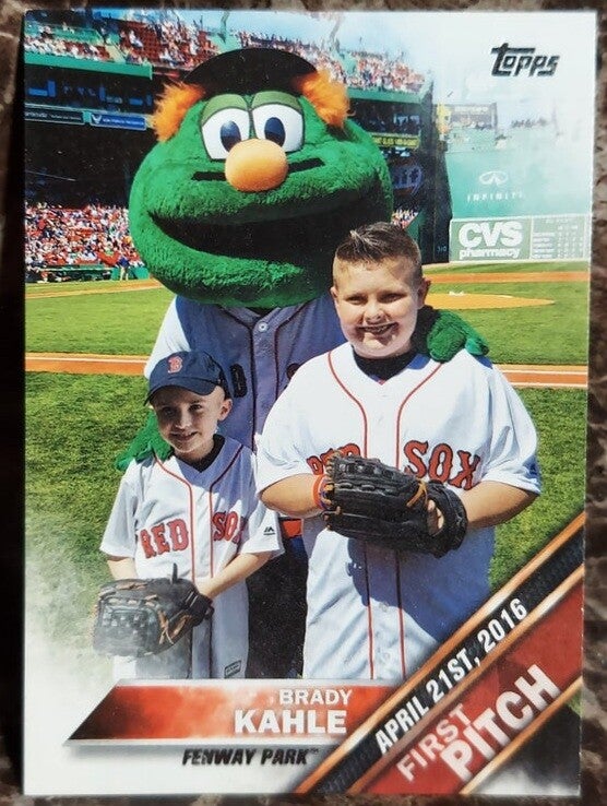 Brady Kahle 2016 Topps First Pitch  #FP-4
