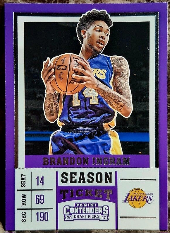 Brandon Ingram 2017-18 Panini Contenders #5