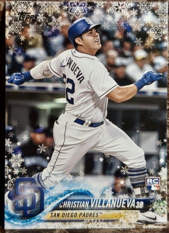 Christian Villanueva【RC】2018 Topps Holiday #HMW180