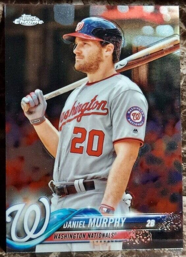 Daniel Murphy 2018 Topps Chrome #196