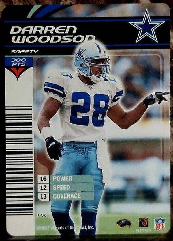 DARREN WOODSON 2003 NFL Showdown #095