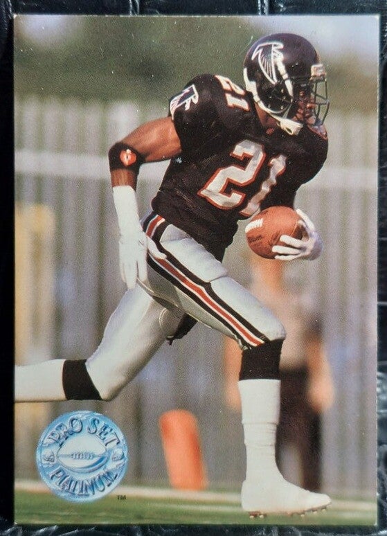 Deion Sanders 1991 Pro Set Platinum # 141