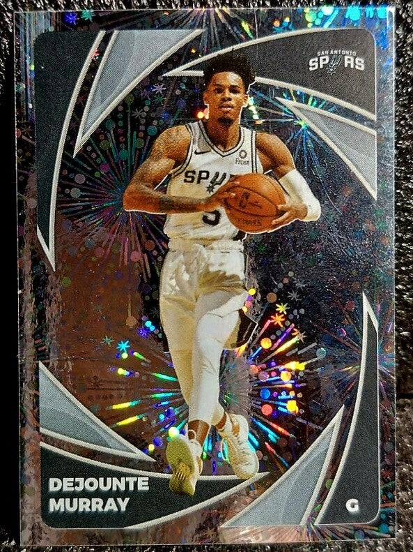Dejounte Murray 2020-21 Panini NBA Sticker & Card Collection Sticker #471