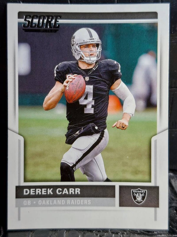 Derek Carr 2017 Panini Score Football #129 Oakland Raiders