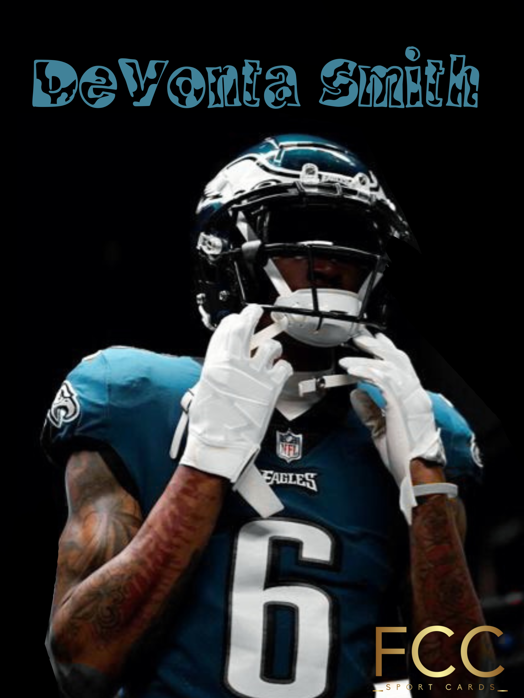 DeVonta Smith @ FCC Sports Cards