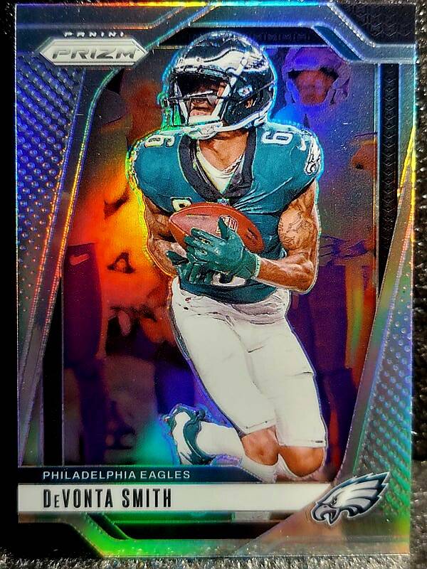 DeVonta Smith 2024 Panini Prizm Silver Prizm #234 Philadelphia Eagles