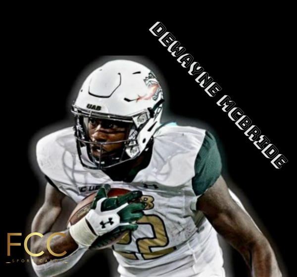 DeWayne McBride @ FCC Sports Cards