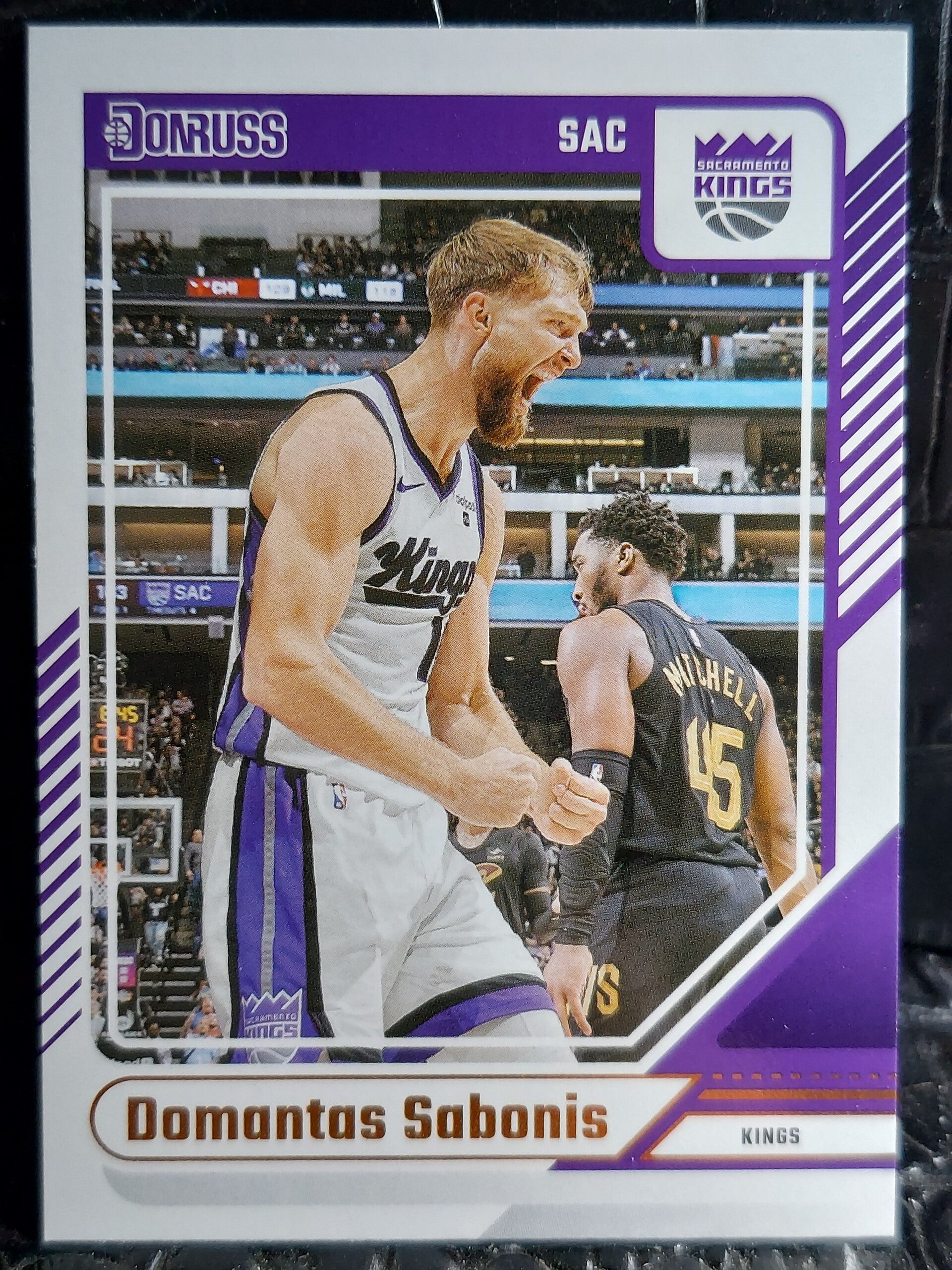 Domantas Sabonis 2024-25 Donruss #45 Sacramento Kings