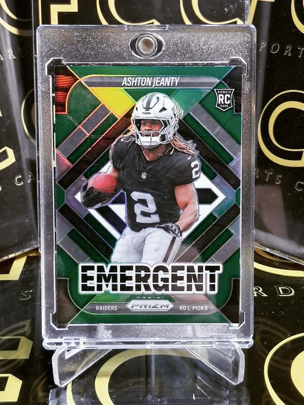 Ashton Jeanty【RC】2025 Panini Prizm Emergent